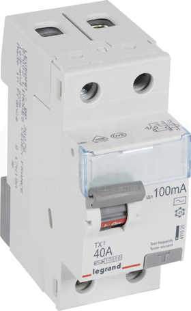 P-302 40A/100mA AC TX3 2P Wyłącznik różnicowoprądowy