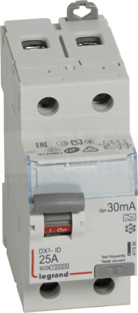 P-302 25A/30mA A DX3 2P Wyłącznik różnicowoprądowy