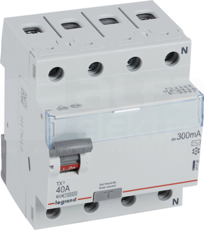 P-304 40A/300mA AC TX3 4P Wyłącznik różnicowoprądowy