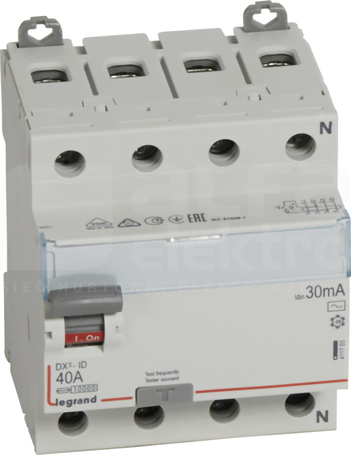P-304 40A/30mA 4P AC Wyłącznik różnicowoprądowy