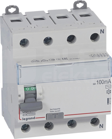 P-304 80A/100mA AC DX3 4P Wyłącznik różnicowoprądowy