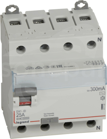 P-304 25A/300mA A DX3 4P Wyłącznik różnicowoprądowy