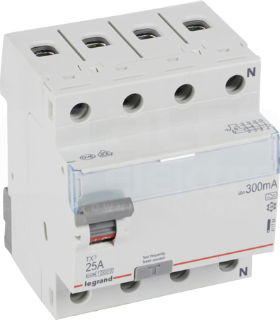 P-304 25A/300mA A TX3 4P Wyłącznik różnicowoprądowy