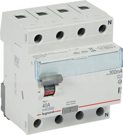P-304 40A/300mA A TX3 4P Wyłącznik różnicowoprądowy