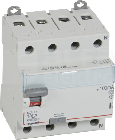 P-304 100A/100mA A DX3 4P Wyłącznik różnicowoprądowy