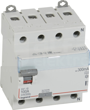 P-304 100A/300mA A DX3 4P Wyłącznik różnicowoprądowy