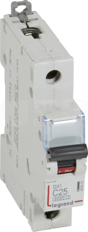 DX3 1P C25A 6kA Wyłącznik nadprądowy