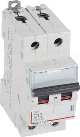 DX3 2P C13A 6kA Wyłącznik nadprądowy