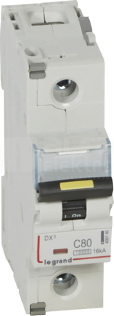 DX3 1P C80A 10/16kA Wyłącznik nadprądowy