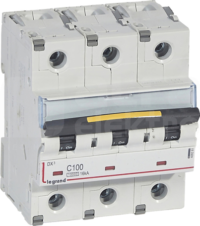 DX3 3P C100A 10/16kA Wyłącznik nadprądowy