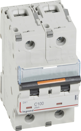 DX3 2P C100A 25kA Wyłącznik nadprądowy
