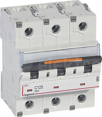 DX3 3P C125A 25kA Wyłącznik nadprądowy