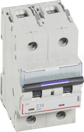 DX3 2P C10A 50kA Wyłącznik nadprądowy