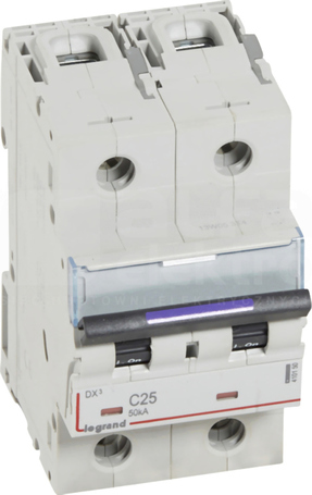 DX3 2P C25A 50kA Wyłącznik nadprądowy