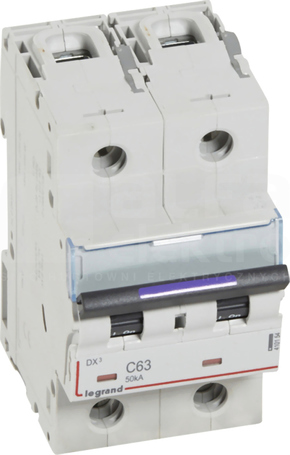 DX3 2P C63A 50kA Wyłącznik nadprądowy