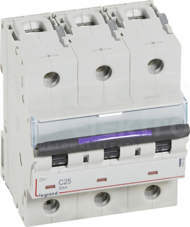 DX3 3P C25A 50kA Wyłącznik nadprądowy
