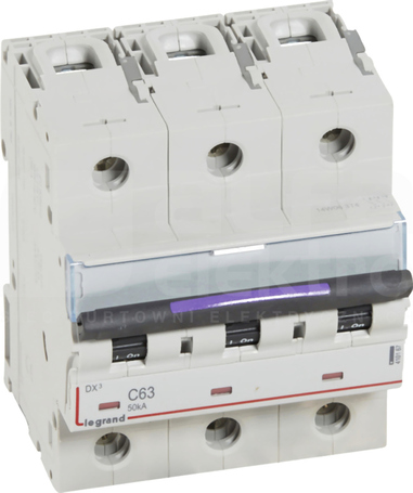 DX3 3P C63A 50kA Wyłącznik nadprądowy