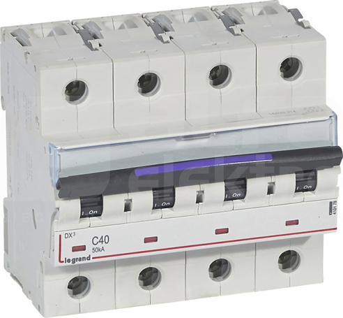 DX3 4P C40A 50kA Wyłącznik nadprądowy