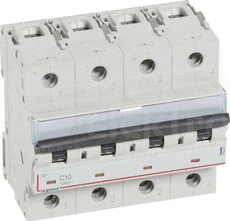 DX3 2P B10A 1000V Wyłącznik nadprądowy