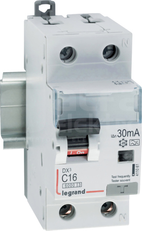 P-312 C16A 30mA typA 2P DX3 Wyłącznik różnicowo-nadprądowy
