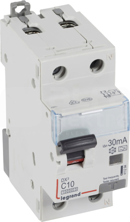 P-312 C10A 30mA typA 2P 10kA DX3 Wyłącznik nadprądowy