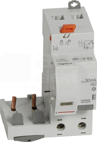 DX3 2P 63A 30mA A Blok różnicowoprądowy