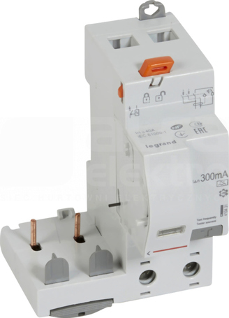 DX3 RCD 2P 40A 300mA typ A Moduł