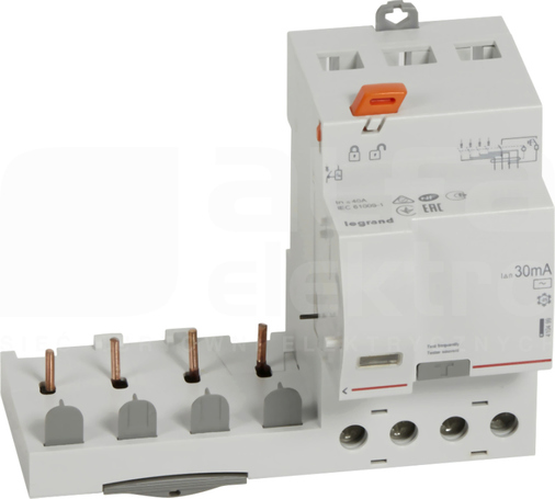 DX3 4P 40A 30mA AC Blok różnicowoprądowy