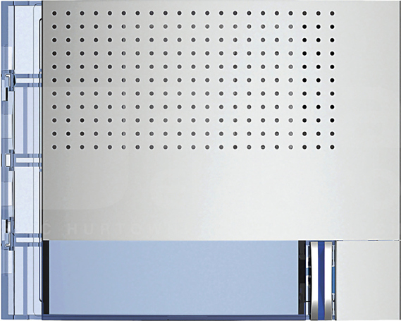 SFERA audio 1P aluminium Plakietka modułu
