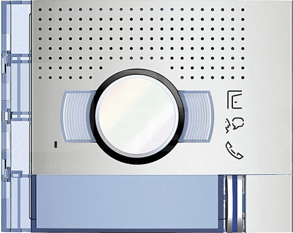 SFERA A/V 1P aluminium Plakietka modułu