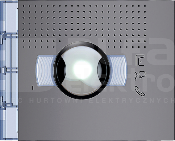SFERA A/V S-K szary Plakietka modułu