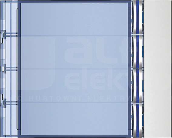 SFERA 4P aluminium Plakietka modułu