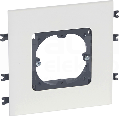 DLP-N 1xfi60 SISTENA 130mm biały Uchwyt z pokrywą
