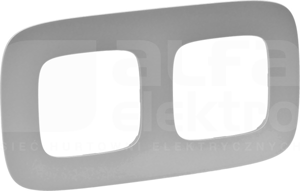 VALENA ALLURE aluminium Ramka podwójna