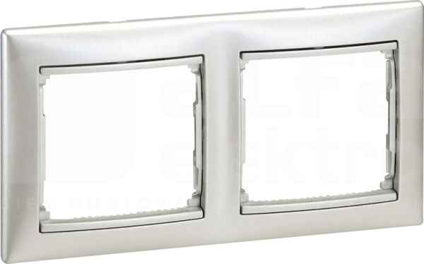 VALENA aluminium Ramka podwójna pozioma