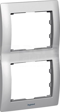 SISTENA/L metal aluminium Ramka podwójna pionowa