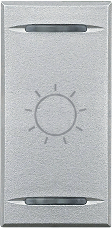 AXOLUTE 1M aluminium Klawisz światło
