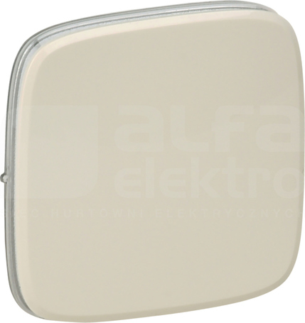 VALENA ALLURE kremowy Klawisz łącznika krzyżowego