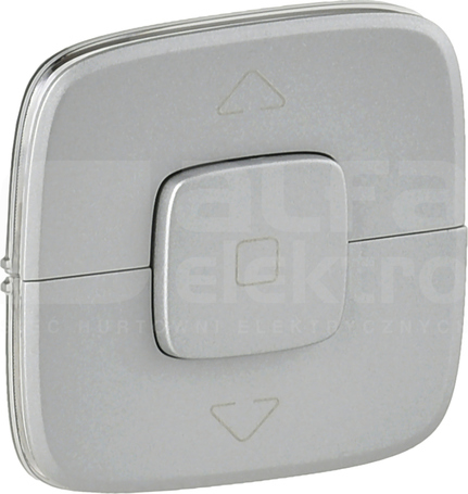 VALENA ALLURE aluminium Klawisz łącznika rolet