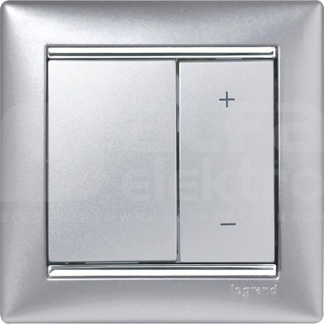 VALENA 60-600W aluminium Ściemniacz