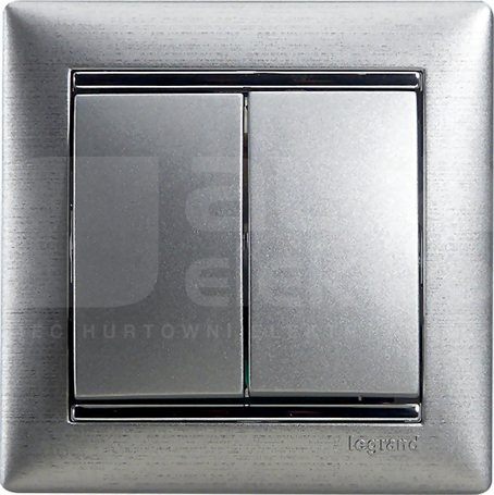 VALENA aluminium Łącznik świecznikowy