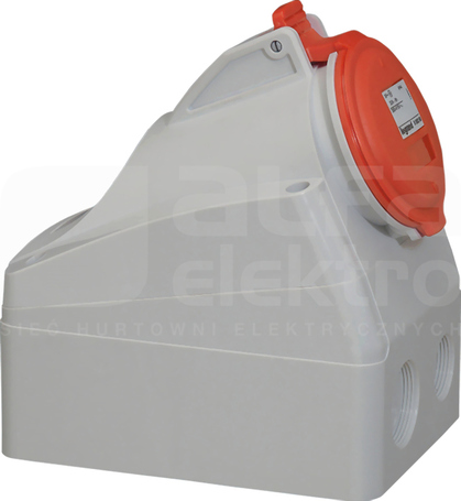16A 2P+Z 400V IP44 Gniazdo stałe
