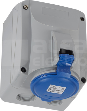 32A 2P+Z 230V IP44 Gniazdo stałe
