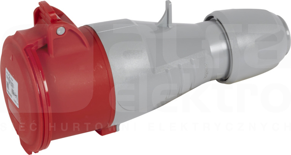 32A 3P+N+Z 400V IP44 Gniazdo stałe