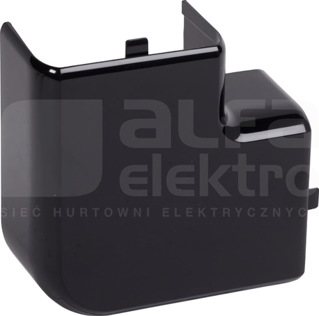 DLP-N 50x80mm czarny Kąt płaski