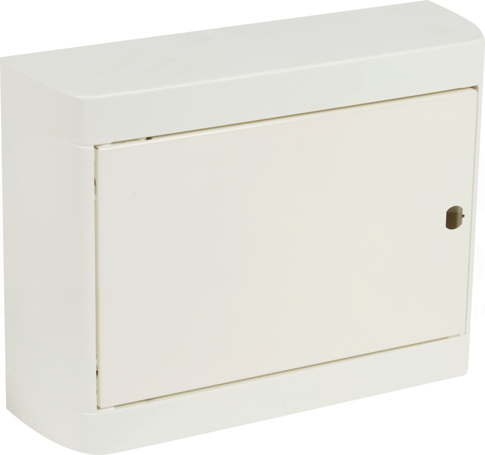 NEDBOX 1x12 Rozdzielnica natynkowa drzwi metalowe