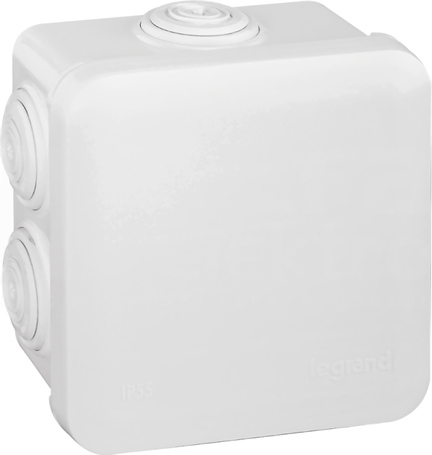 PUSZKA PLEXO 80X80X45 biały Puszka