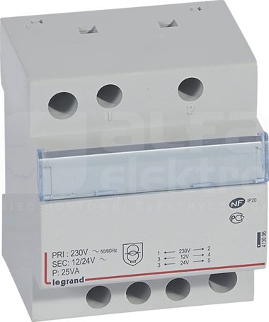 TR 325 230V/24V/12V 25VA Transformator