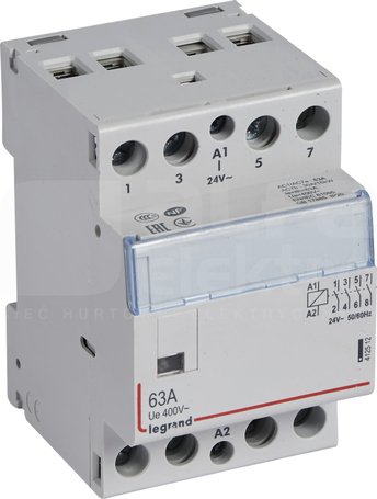 SM 363 63A 24V 4NO Stycznik modułowy