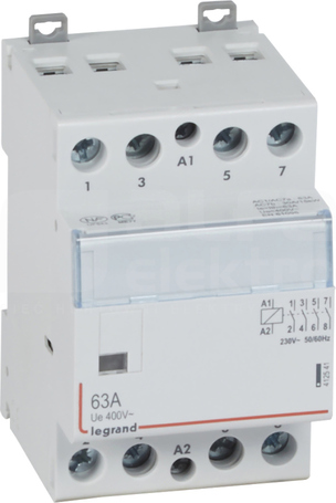 SM 363 63A 230V 4NO Stycznik modułowy